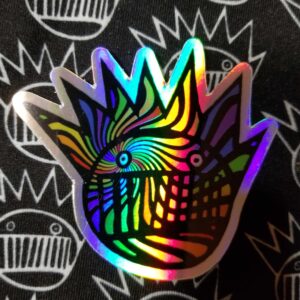 Rainbow Boognish Cut HOLO