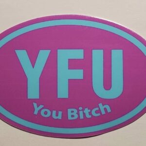 You Fucked Up Sticker